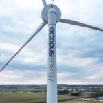 Octopus Energy wind turbine.