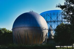 Biogas storage